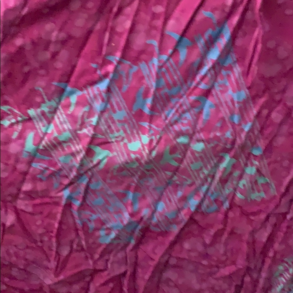 Global Village batik dress S purple blue NWT - Picture 6 of 8